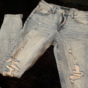 Aeropostale ripped jeans